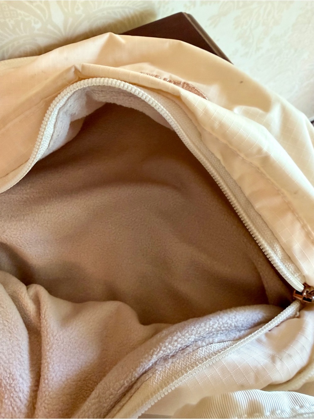 The North Face Surge Luxe Backpack – White/Rose Gold | Originally $160 Retail - Picture 14 of 14